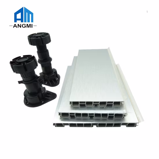 家具レベリングフィートキッチンプラスチックPVCベース調節可能なプラスチックレベリングフィート